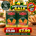 GALAXY BREADSTICKS 400GR 2 PACK