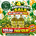 ALKOURA EXTRA VIRGIN OLIVE OIL BLENDED 3L 2 PACK