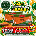 GALAXY RED SPLIT LENTIL 2LB 2-PACK