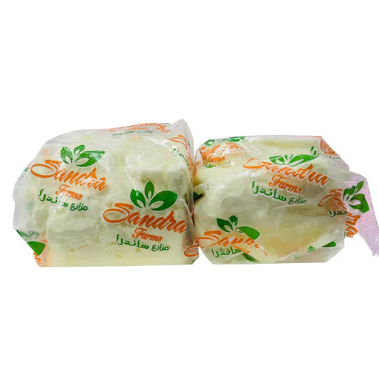 SANDRA CREAMY BARAMILI CHEESE (GEBNA MEZABDA) 1 LB
