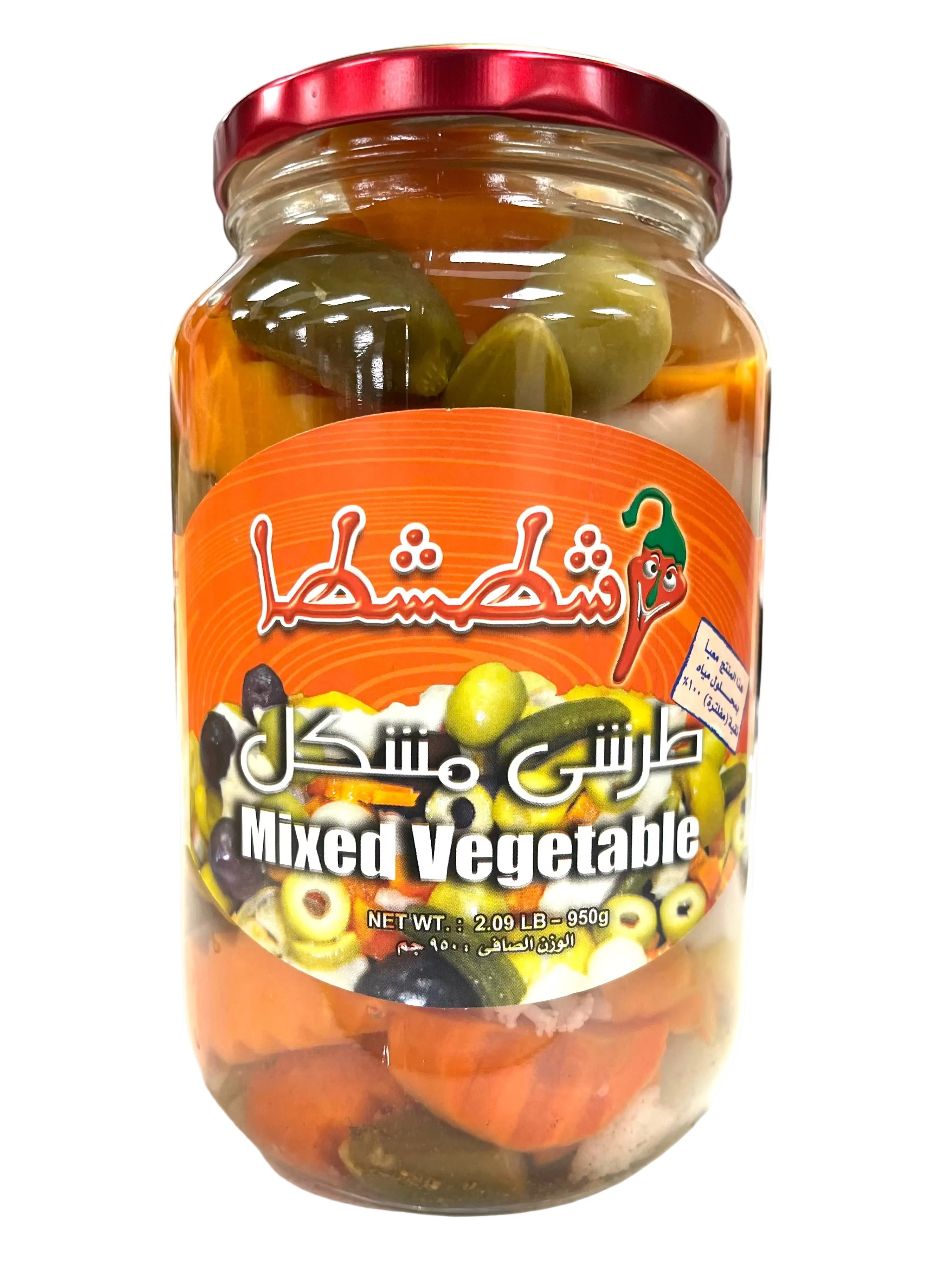 SHATSHATA PICKLED MIXED VEGETABLES 950G