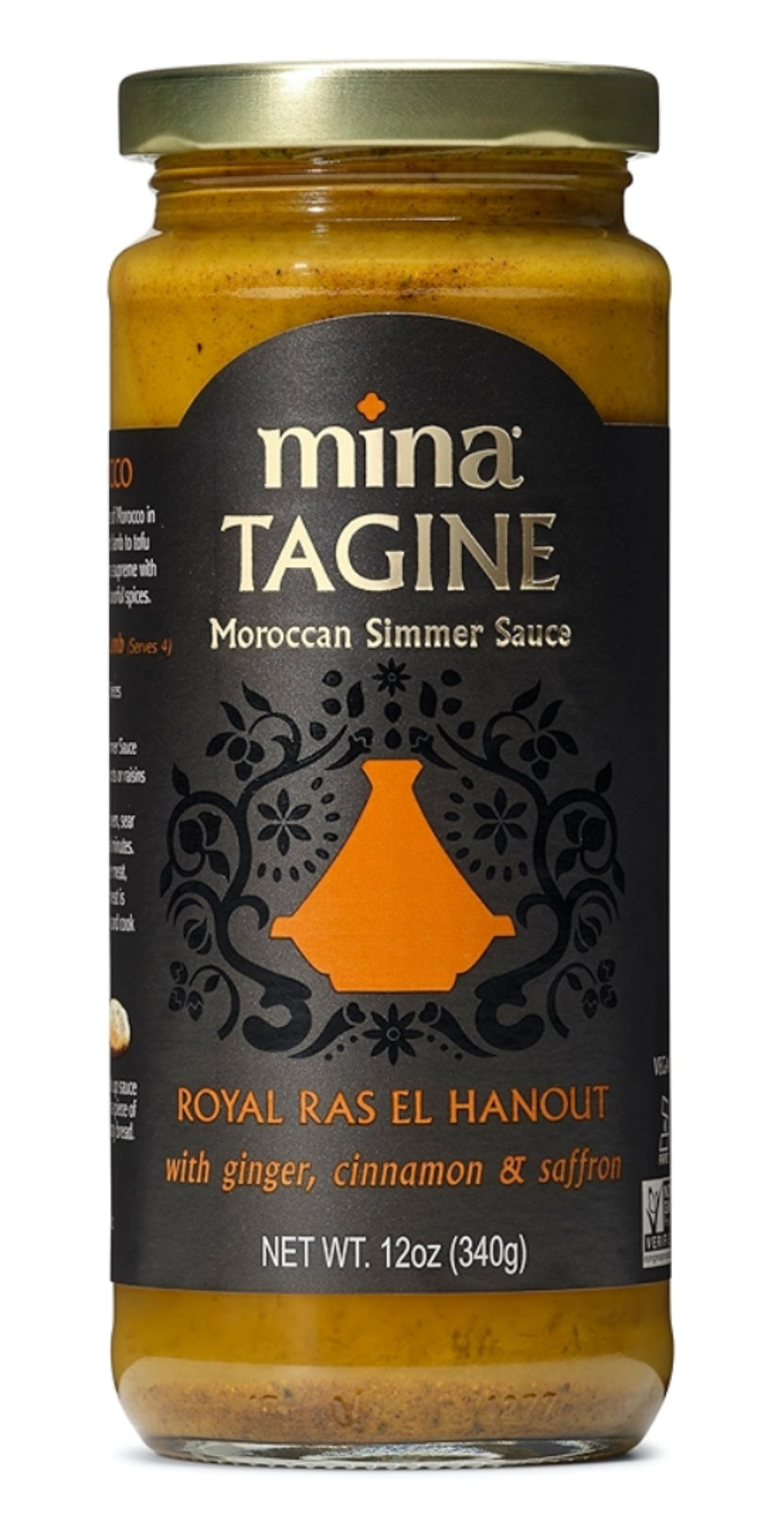 MINA TAGINE MOROCCAN -ROYAL RAS EL HANOUT SAUCE 12 OZ