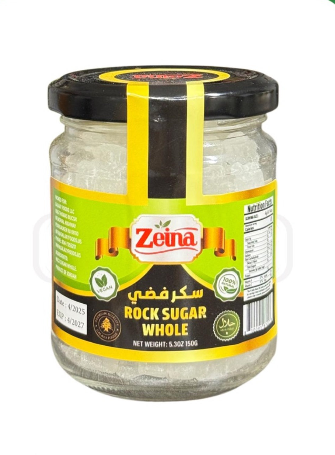 ZEINA WHOLE ROCK SUGAR 150G