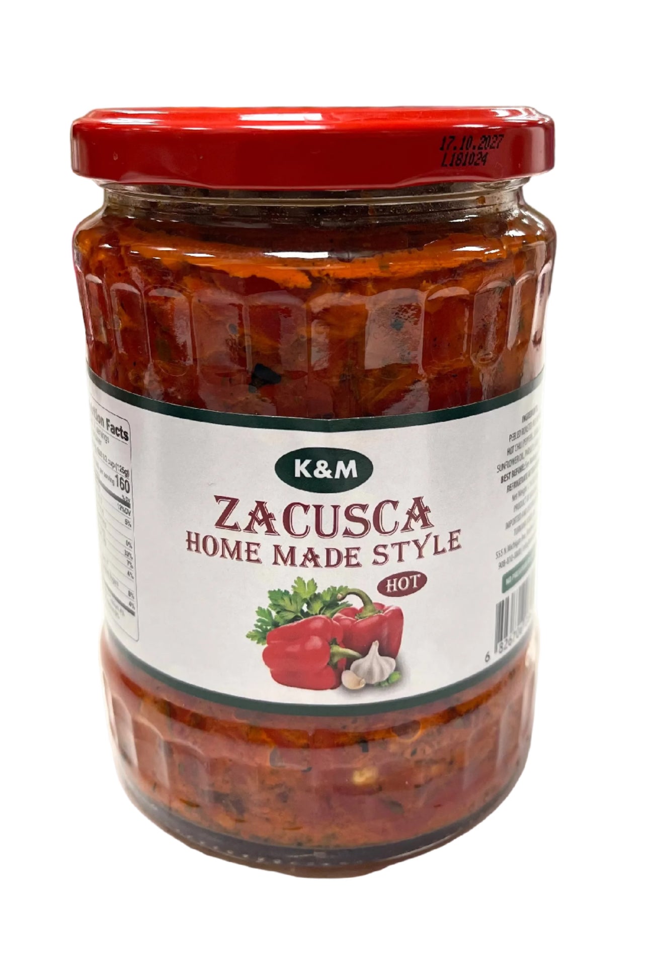 K&M ZACUSCA HOME MADE STYLE/MILD 550G