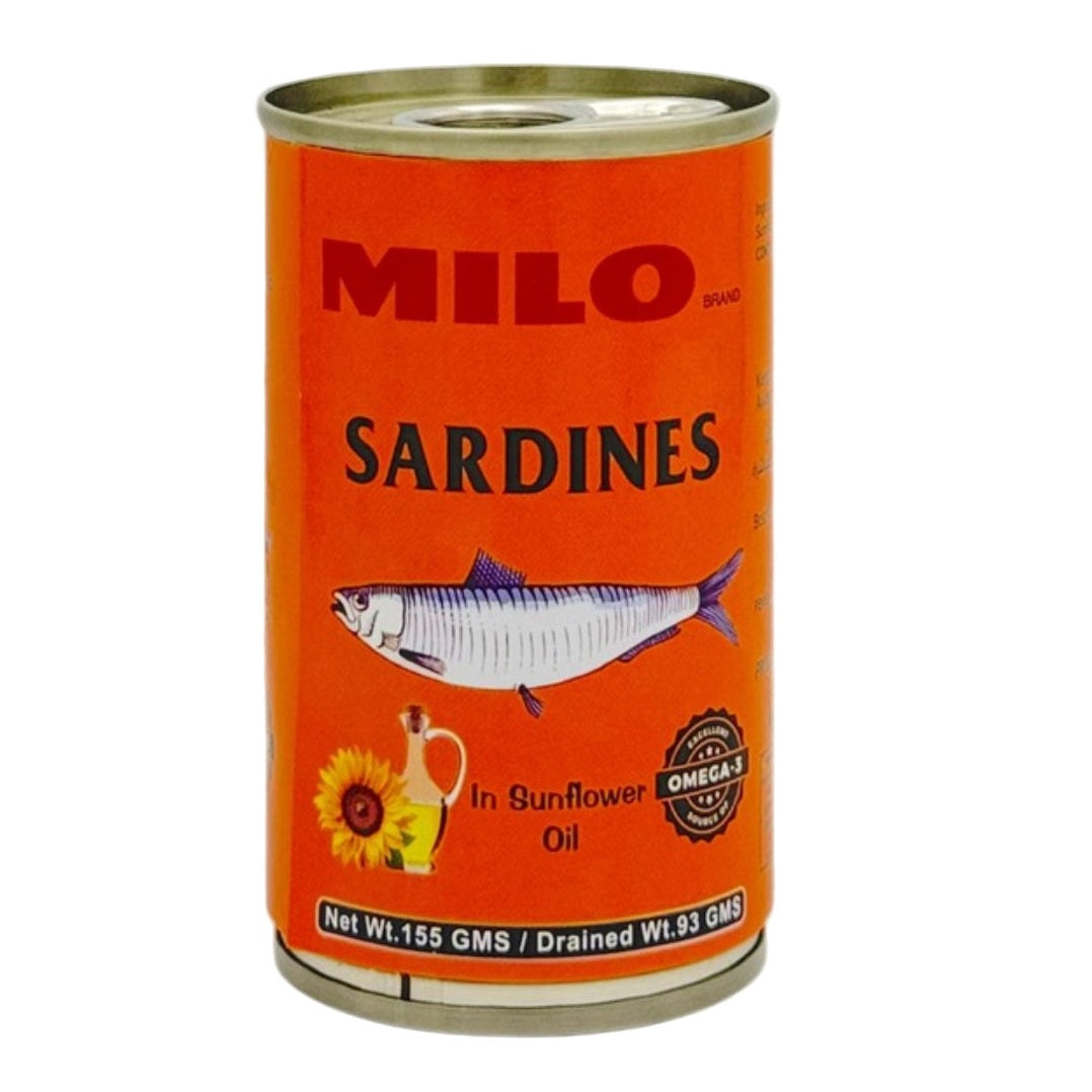 MILO SARDINES IN OIL 150G