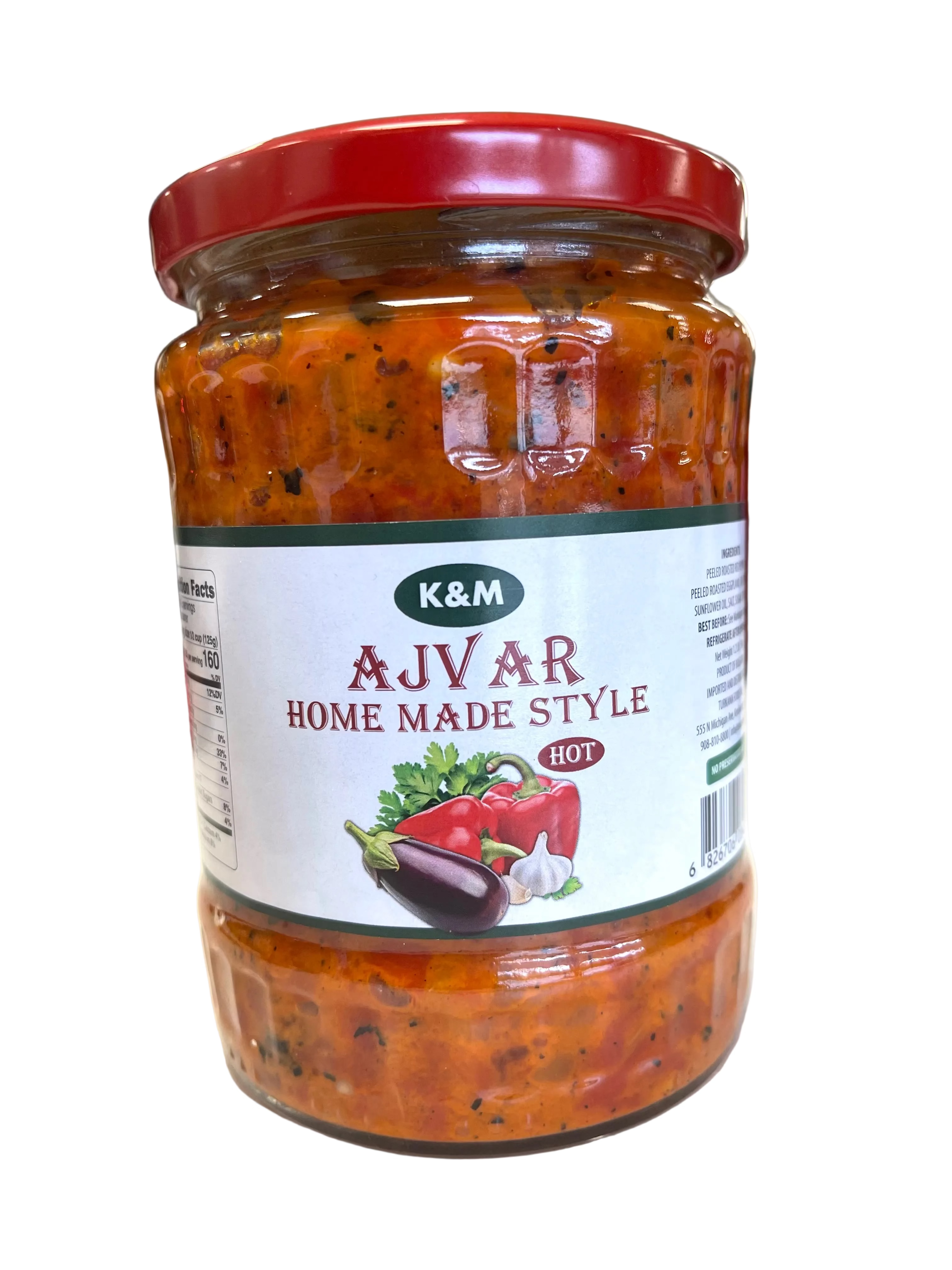K&M AJVAR HOME MADE STYLE HOT 550G