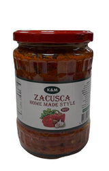 KM ZAKUSKA-VEGETABLES SPREAD HOT 550G