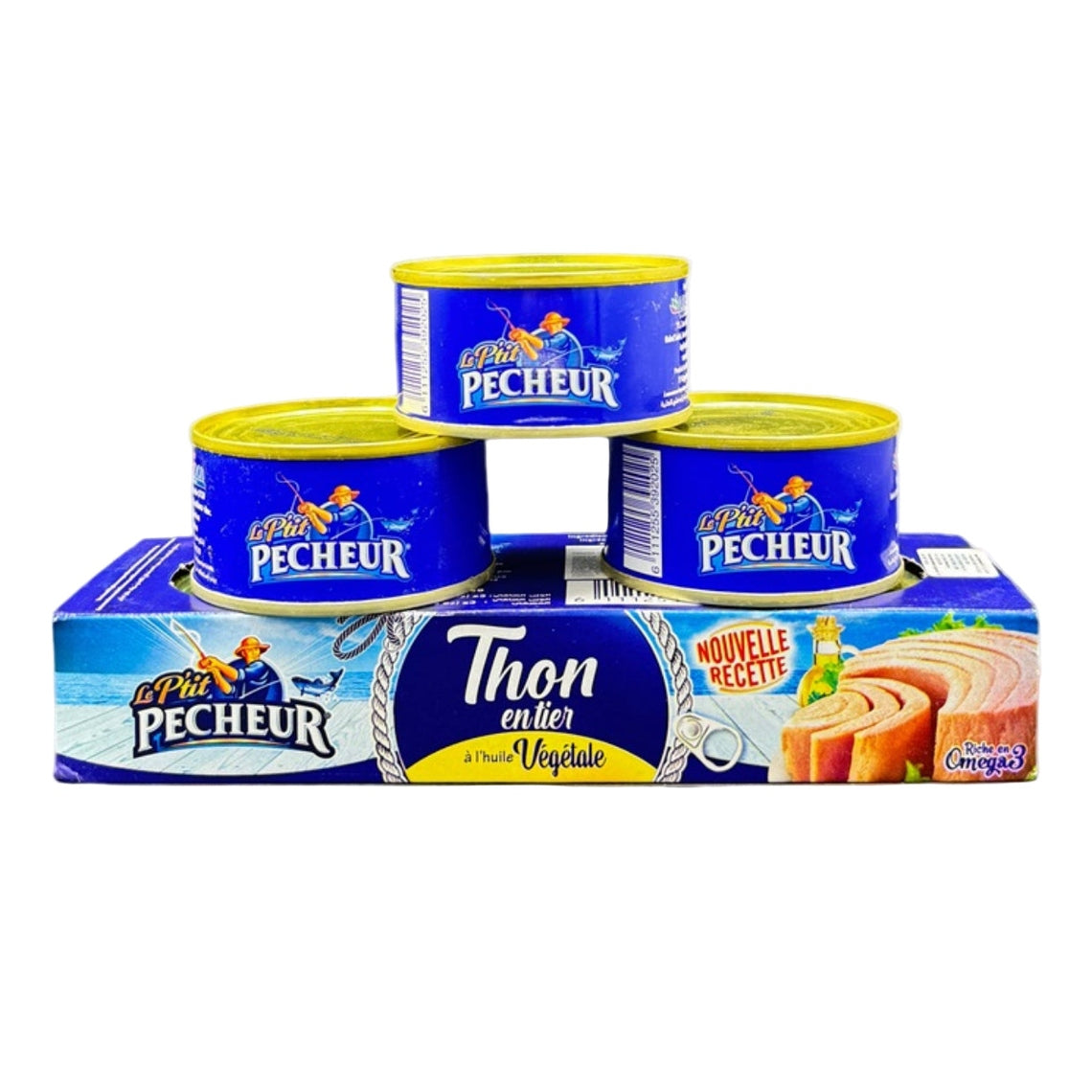 PECHEUR TUNA IN VEGETABLE SAUCE 3X80G