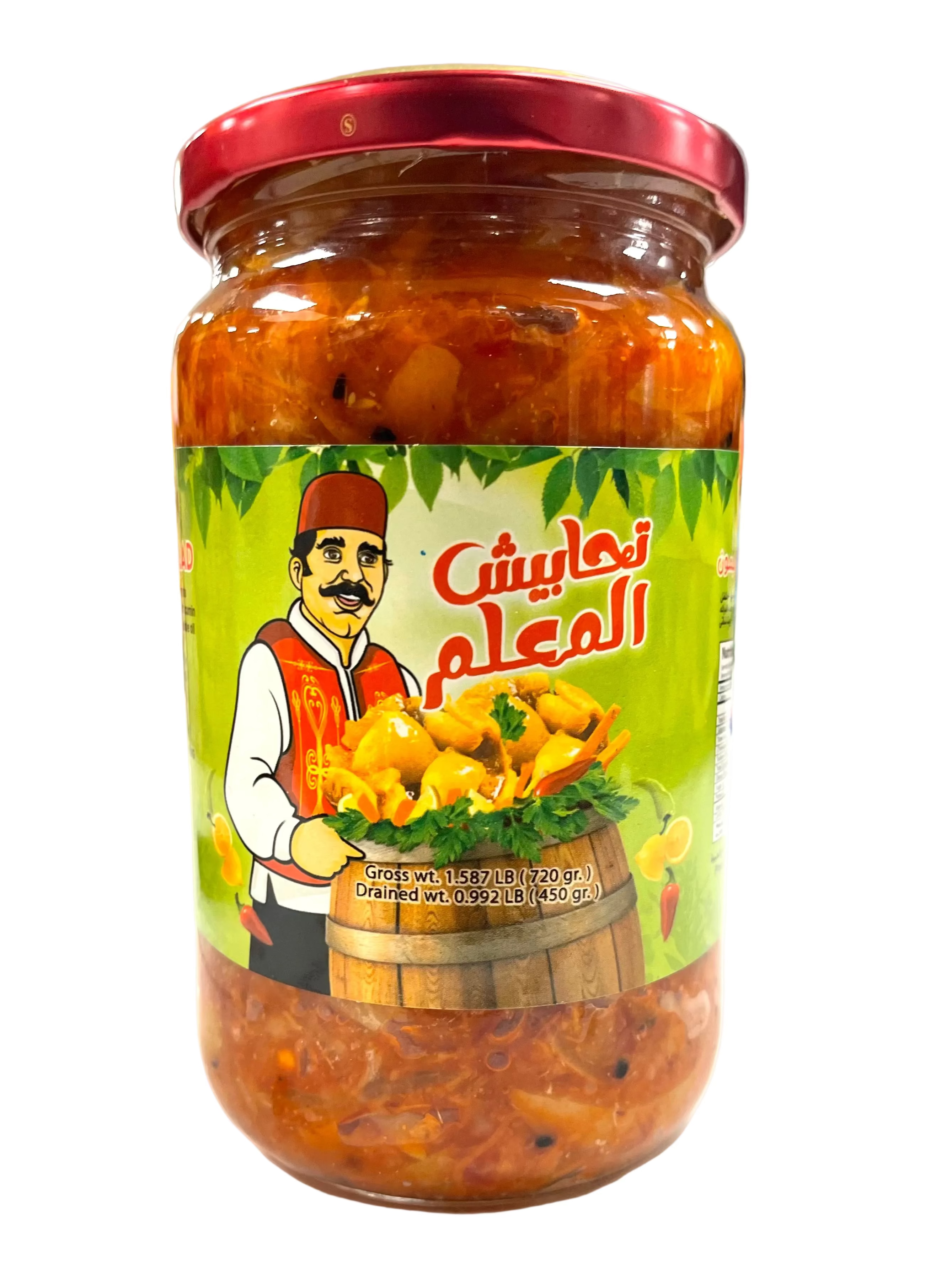 TAHABISH EL MAALIM PICKLED LEMON SALAD 720G