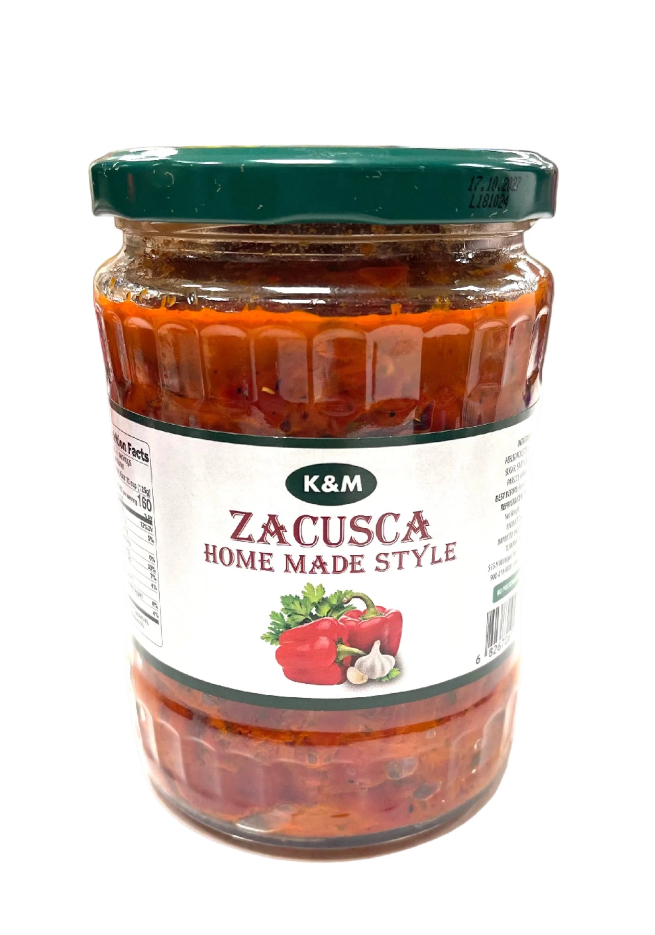K&M ZACUSCA HOME MADE STYLE MILD 550G