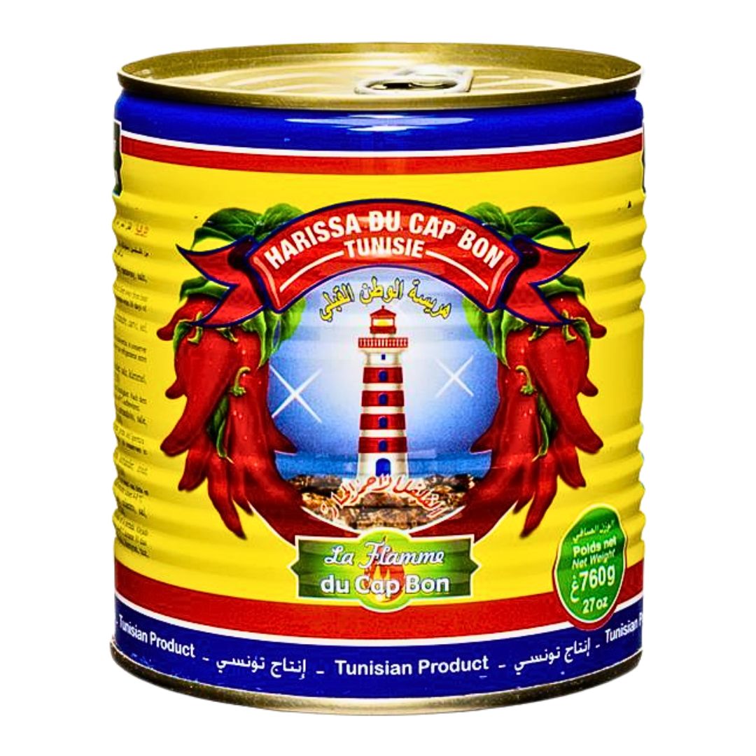 LA FLAMME DU CAP BON TUNISIE HARISSA – 760G