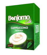 BONJORNO HAZELNUT CAPPUCCINO – 12 SACHETS (14G EACH)