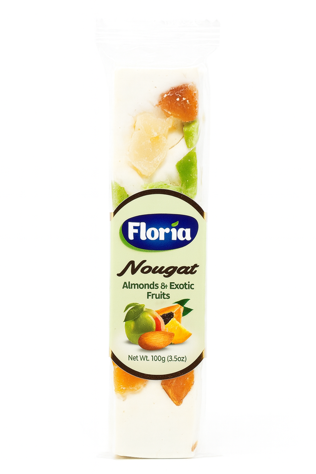 FLORIA NOUGAT HALVA W EXOTIC FRUIT 100G