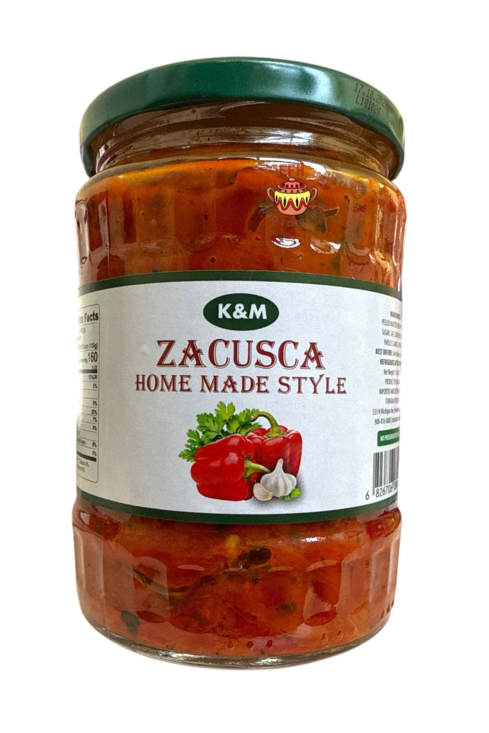 K&M ZACUSCA HOME MADE STYLE MILD 550G