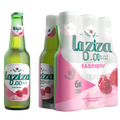 LAZIZA RASBERRY– NON-ALCOHOLIC MALT DRINK – 6 PACK