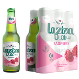 LAZIZA RASBERRY– NON-ALCOHOLIC MALT DRINK – 6 PACK