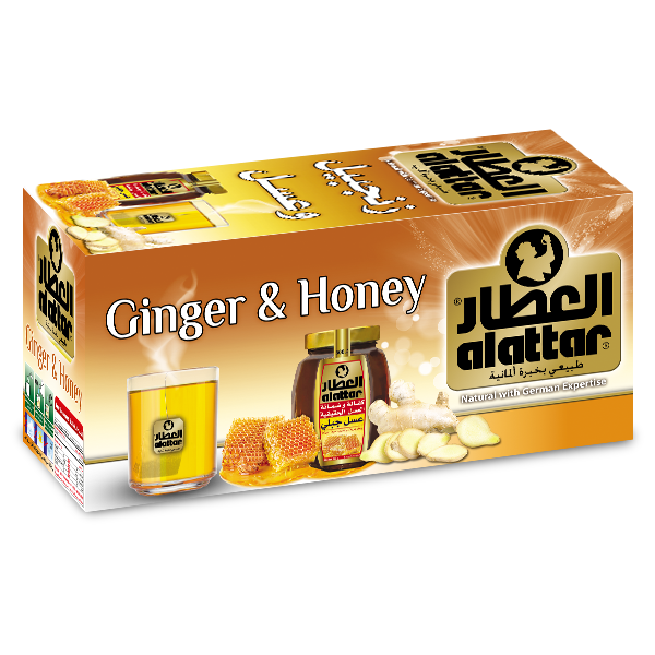 AL ATTAR GINGER & HONEY TEA – 20 TEA BAGS