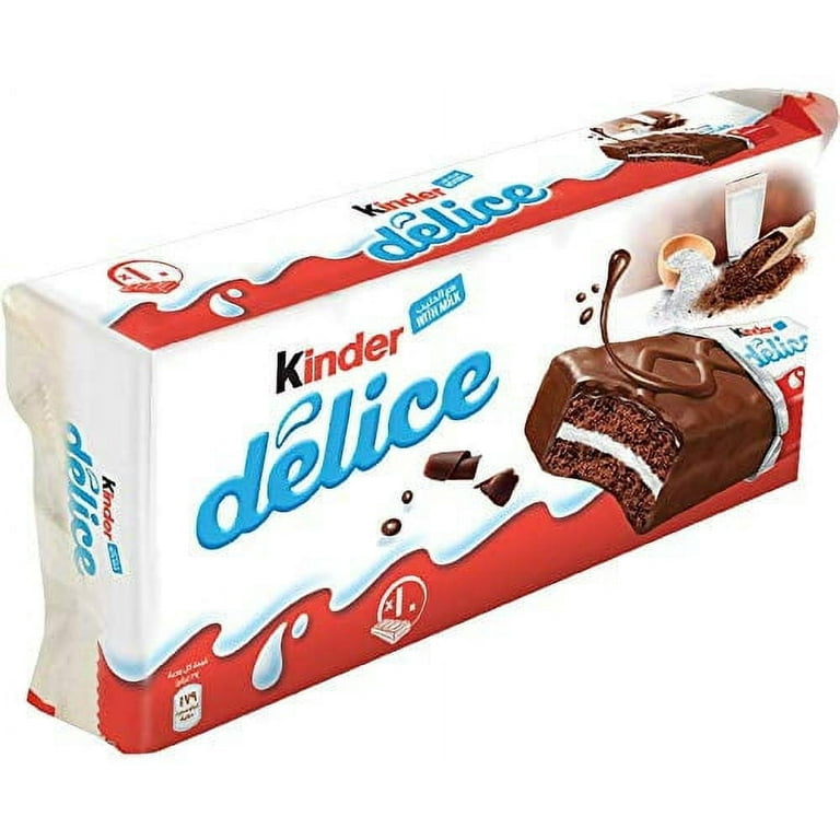 FERRERO KINDER DELICE CHOCOLATE CAKE 39G (10PACK)