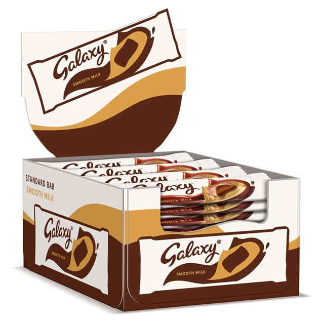 GALAXY CHOCOLATE SMOOTH MILK BAR 42G (24PACK)