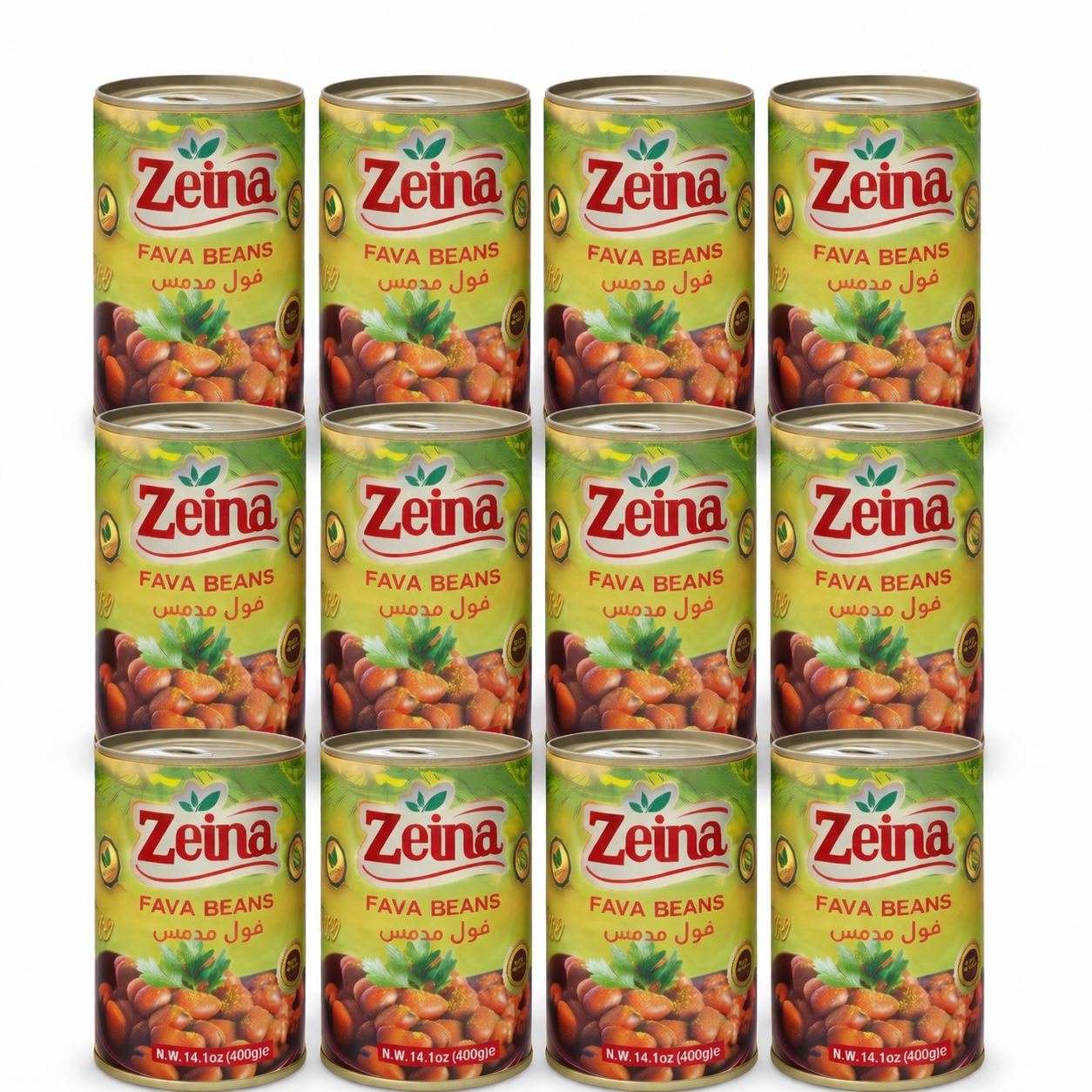 ZEINA FAVA BEANS 400G 12 PC