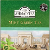 AHMAD TEA MINT GREEN TEA -100 TEA BAGS