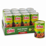 ZEINA FAVA BEANS 400G 12 PC