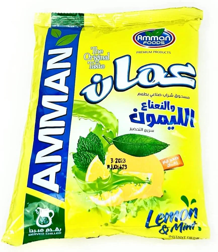 AMMAN LEMON & MINT INSTANT DRINK MIX 40G