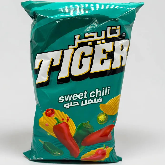 TIGER POTATO CHIPS SWEET CHILI FLAVOR