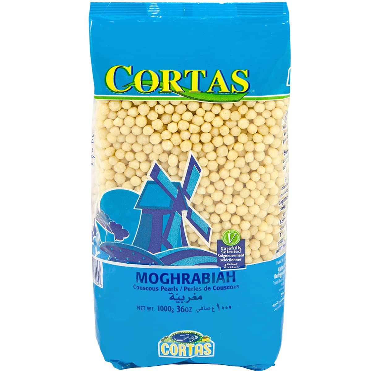 CORTAS MOGHRABIEH COUSCOUS PEARLS 1 KG