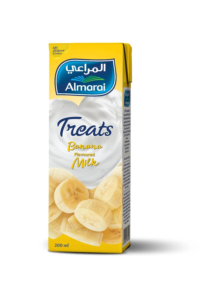 ALMARAI TREATS BANANA FLAVORED MILK – 200ML