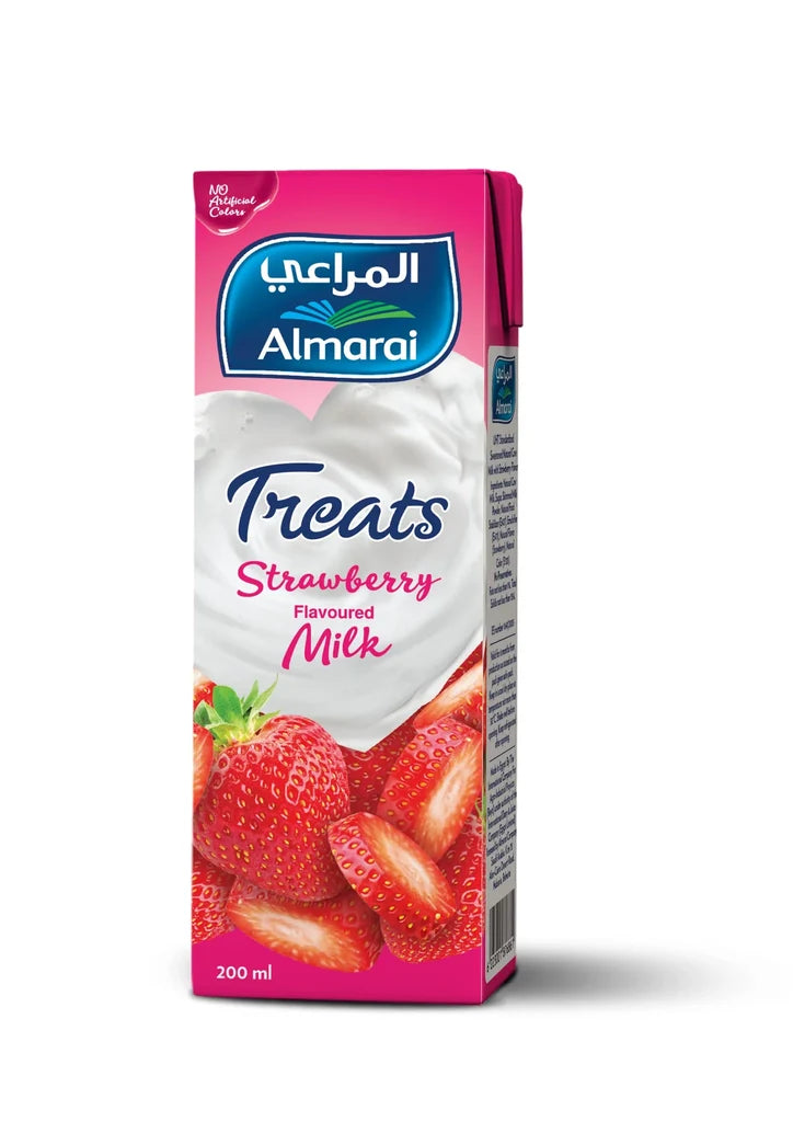 ALMARAI TREATS STRAWBERRY FLAVORED MILK – 200ML