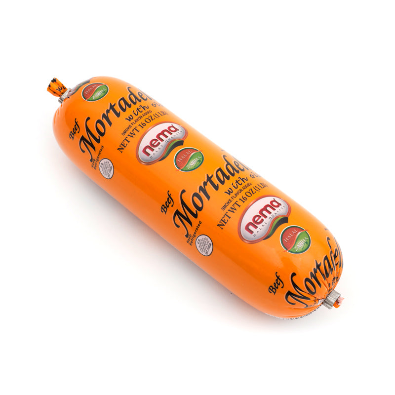 NEMA MORTADELLA W/OLIVES 1LB