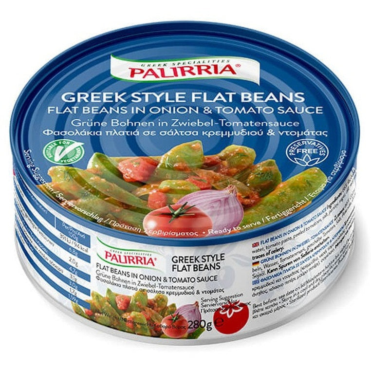 GREEK STYLE FLAT BEANS