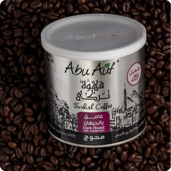 ABU AUF DARK ROASTED BLENDED TURKISH COFFEE 200 G
