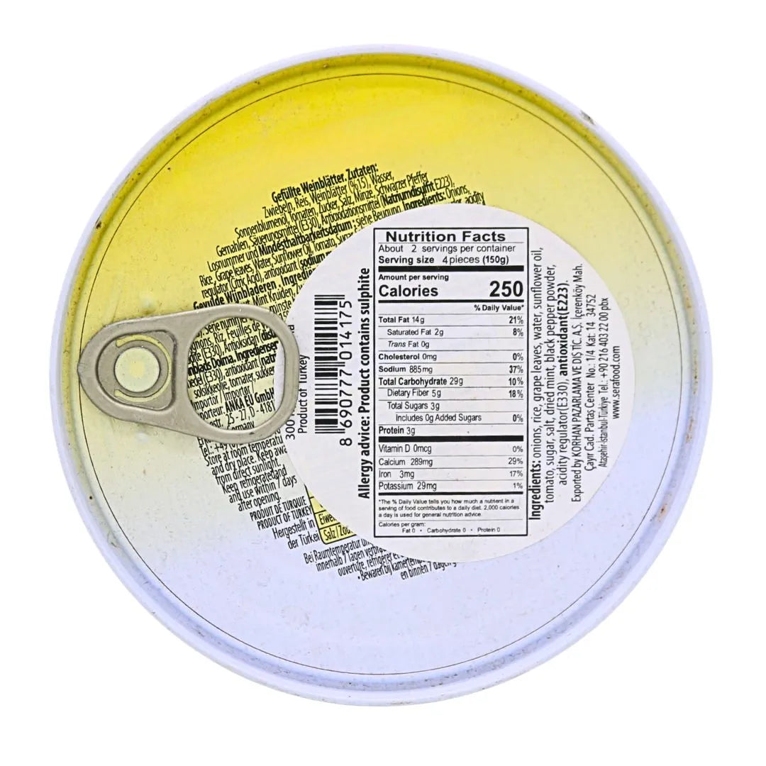 SERA STUFFED VINE LEAVES W/RICE 300GR