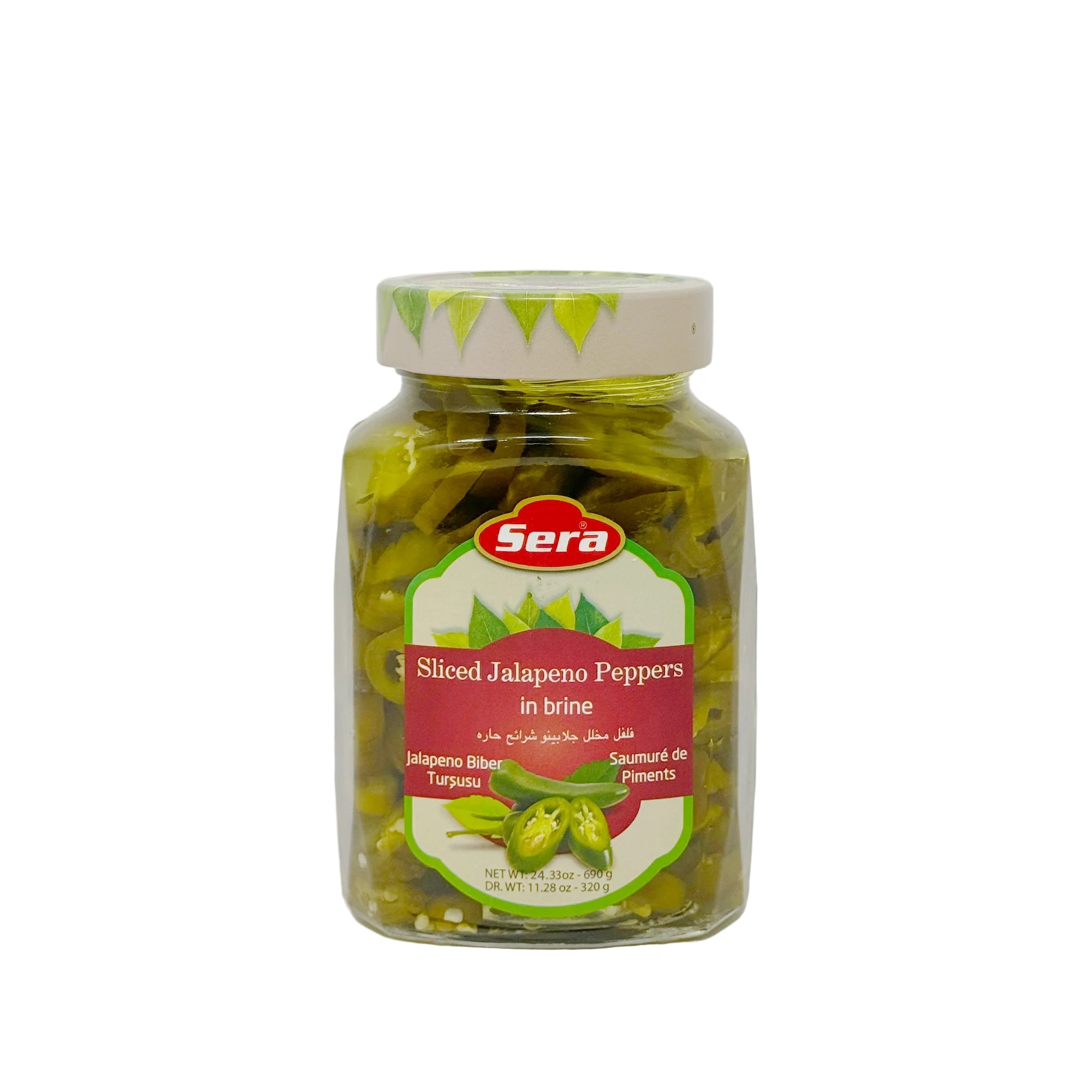 SERA SLICED JALAPENO PEPPERS 600ML