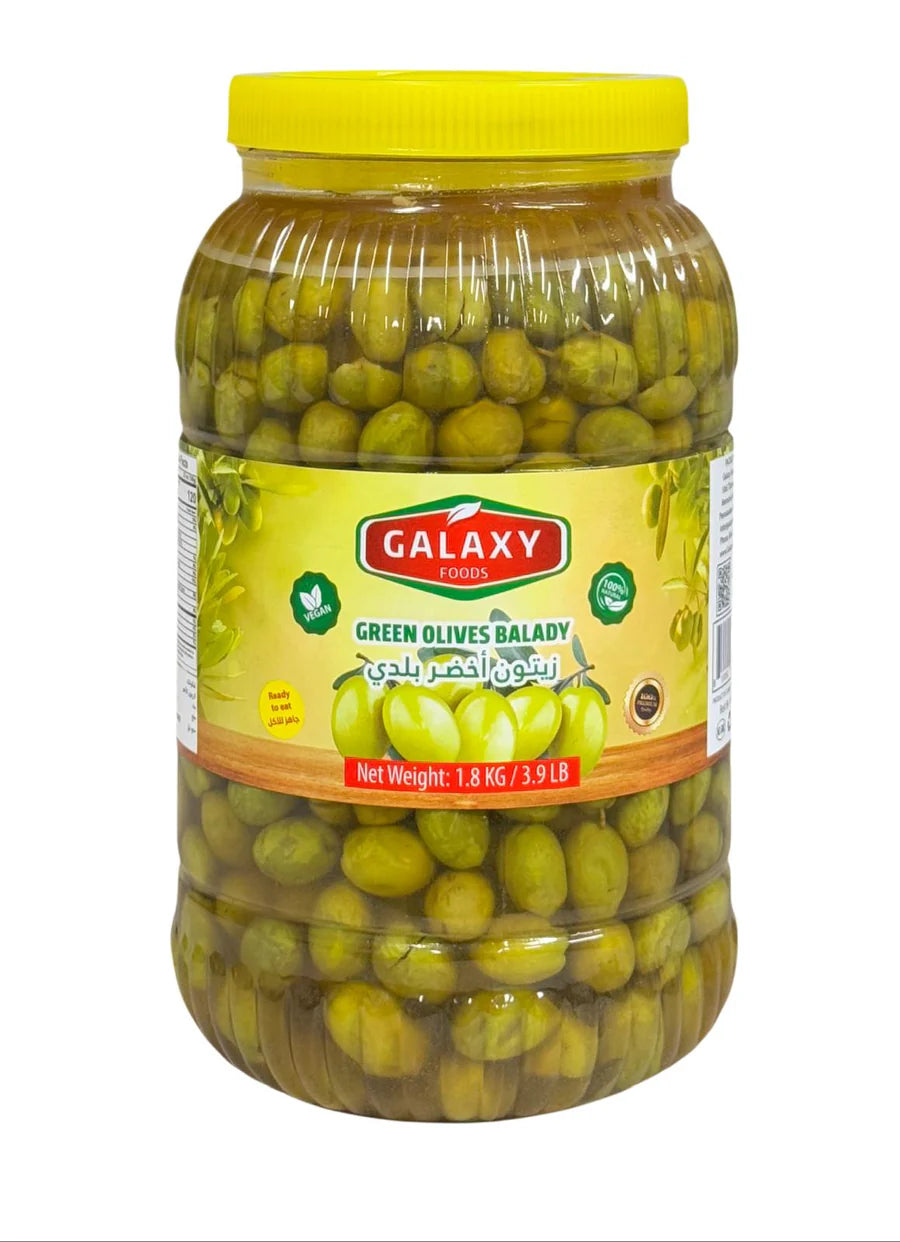 GALAXY GREEN OLIVES BALDY 3.9 LB
