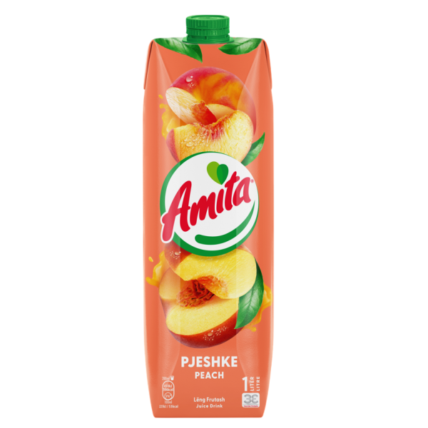 AMITA PEACH FRUITS JUICE 1LT