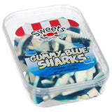 SWEETS THROUGH THE AGES GUMMY BLUE SHARKS 10OZ (285G)