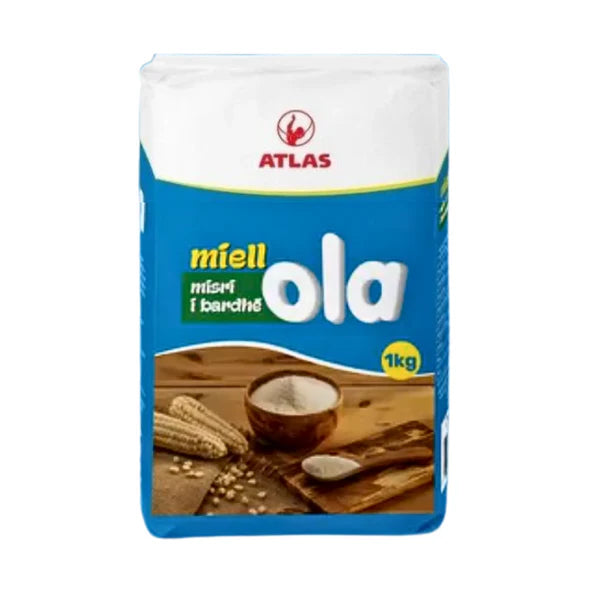 OLA WHITE CORN FLOUR (MIELL MISRI I BARDHË) 1KG