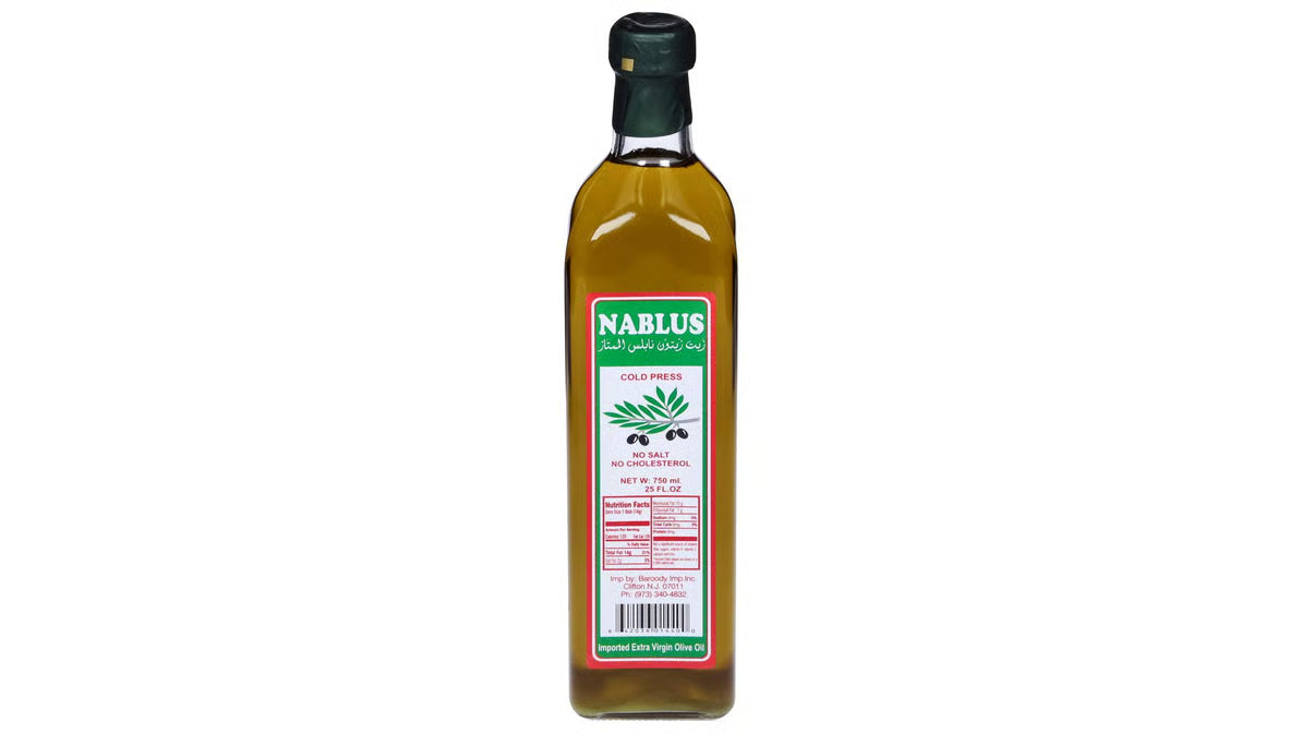 NABLUS EXTRA VIRGIN OLIVE OIL 25FLOZ