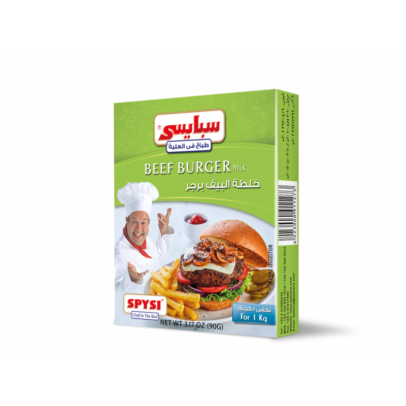 SPYSI BEEF BURGER MIX 90GR
