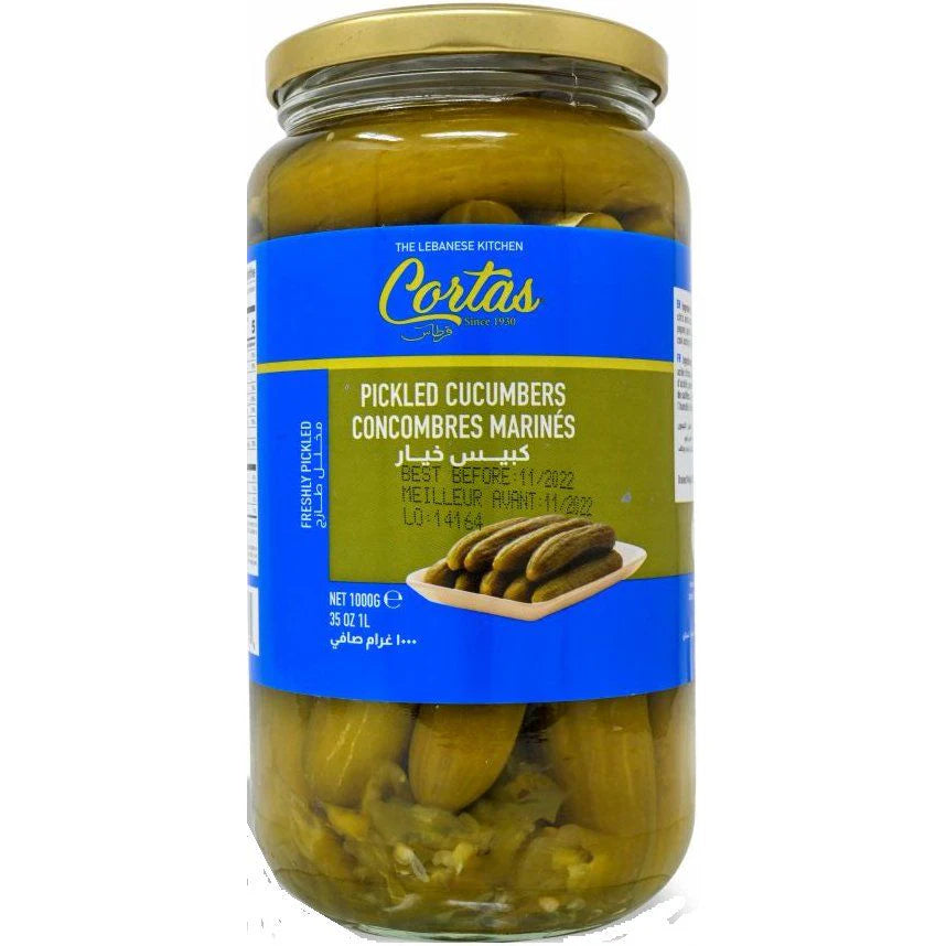 CORTAS PICKELED CUCUMBERS 35OZ