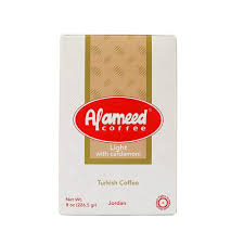 AL AMEED LIGHT ROAST GROUND COFFEE WITH CARDAMOM – 8 OZ (227G)