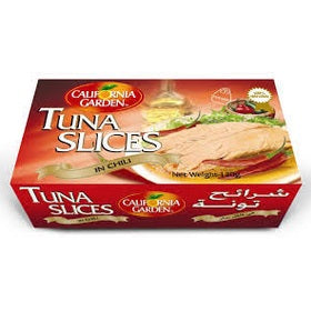 CALIFORNIA GARDEN TUNA SLICES WITH CHILI 120G