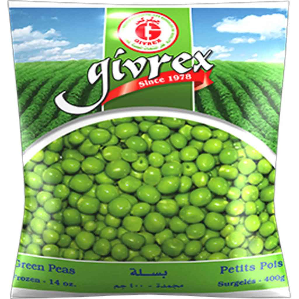 GIVREX GREEN PEAS 400G