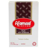 AL AMEED DARK ROAST GROUND COFFEE WITH CARDAMOM – 8 OZ (227G)
