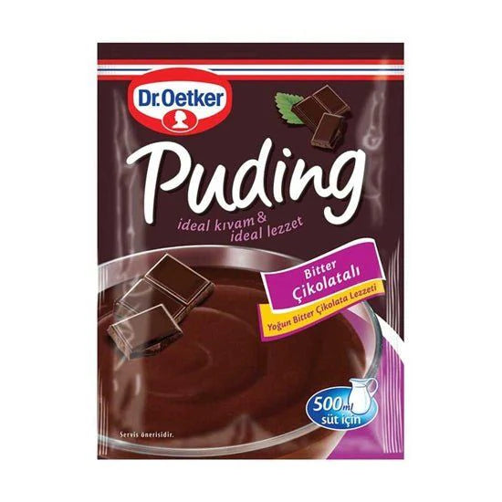 DR. OETKER BITTER CHOCOLATE PUDDING MIX 111G