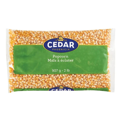 CEDAR POPCORN KERNELS – 2 LB (907G)