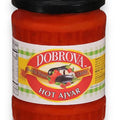 DOBROVA HOT AJVAR ROASTED PEPPER SPREAD 540G